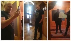 До Борислава Берези нагрянув військкомат! Екс-депутату Березі намагалися вручити повістку у військкомат, той викликав поліцію. Відео