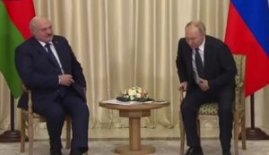 «Дякую, що приїхав» - «Ніби я міг не приїхати!» Цікавий діалог відбувся сьогодні між Лукашенком та Путіним