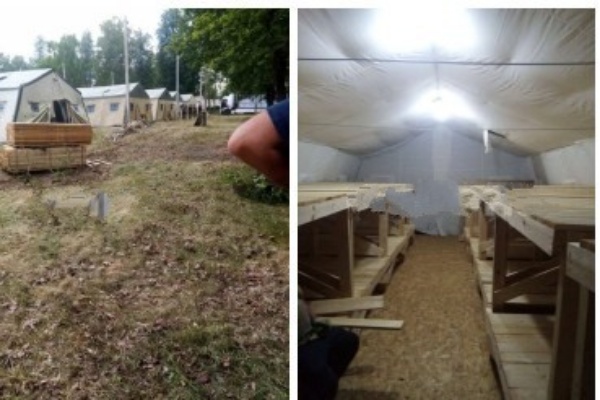 Wagner camp in Belarus - Табор ПВК «Вагнер» в Білорусі