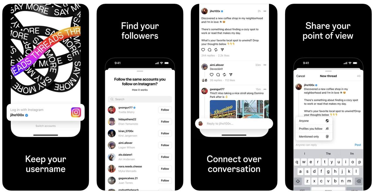 Нова соцмережа Threads! 