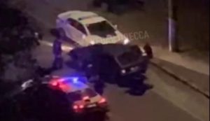 В Одесі вночі зіткнулися автомобілі звичайної поліції та патрульної