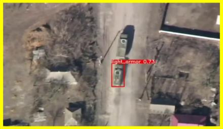 Ukrainian drones with artificial intelligence