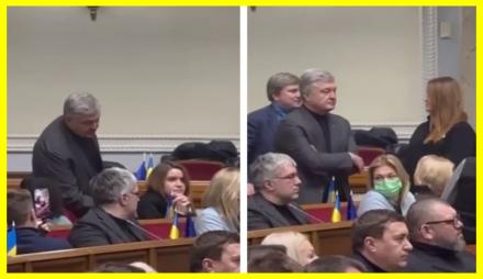 Безугла зайняла місце Порошенка в залі парламенту