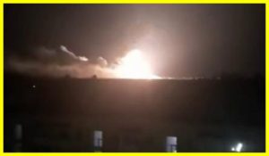 Explosions at a military airfield in Dzhankoy