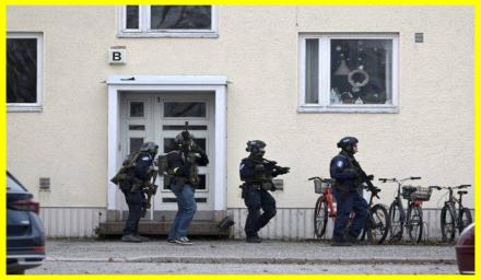 In Finland, a 12-year-old boy opened fire at a school