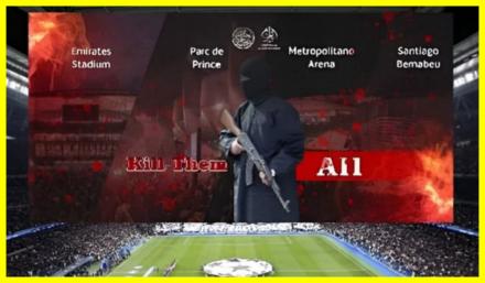 ISIS threatens terrorist attacks at football