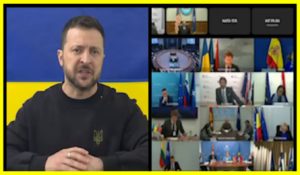 Ukraine needs shells, artillery and air defense, Zelensky