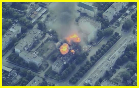 A Russian command post was destroyed