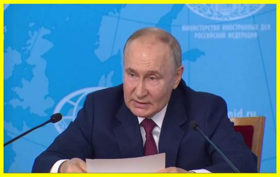 Putin put forward conditions for the start of peace talks