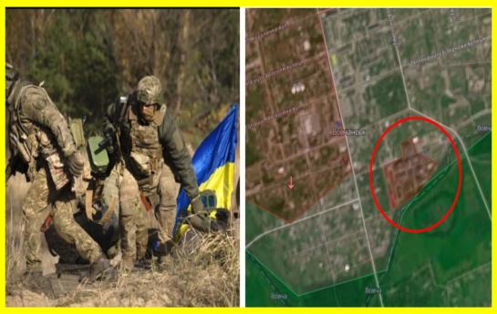 Russian troops are surrounded at the Volchansk factory