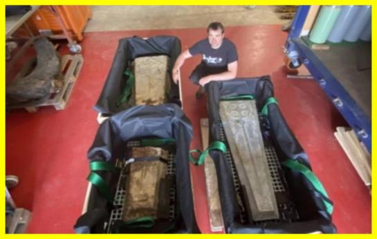 Archaeologists have found a cargo that sank 800 years ago