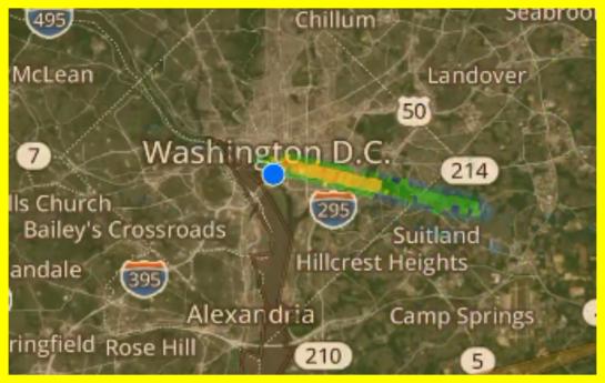 A mysterious anomaly has been spotted in the skies over Washington