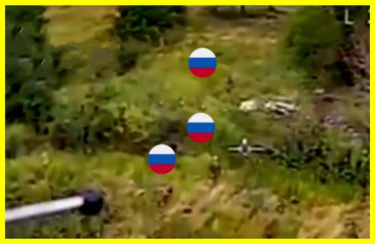 The AFU eliminated three Russians after a war crime