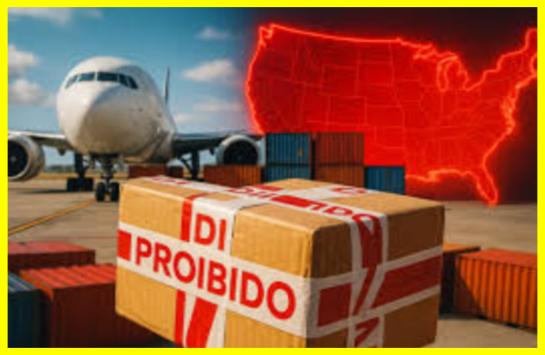 Postal services have suspended parcel deliveries in the US