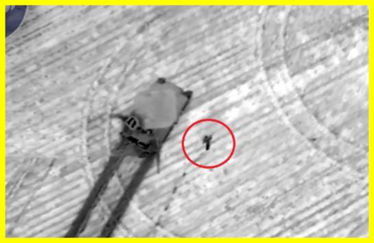 The crew of a Russian tank abandoned their comrade