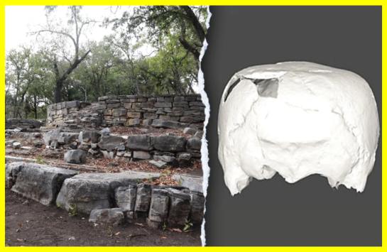 Унікальне відкриття в Мексиці: 1400-річний череп кубічної форми з деформацією