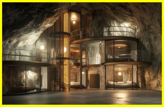 Today’s secret bunkers and panic rooms can be tailored to reflect each client’s taste and lifestyle. Courtesy of Naomi Corbi, SAFE